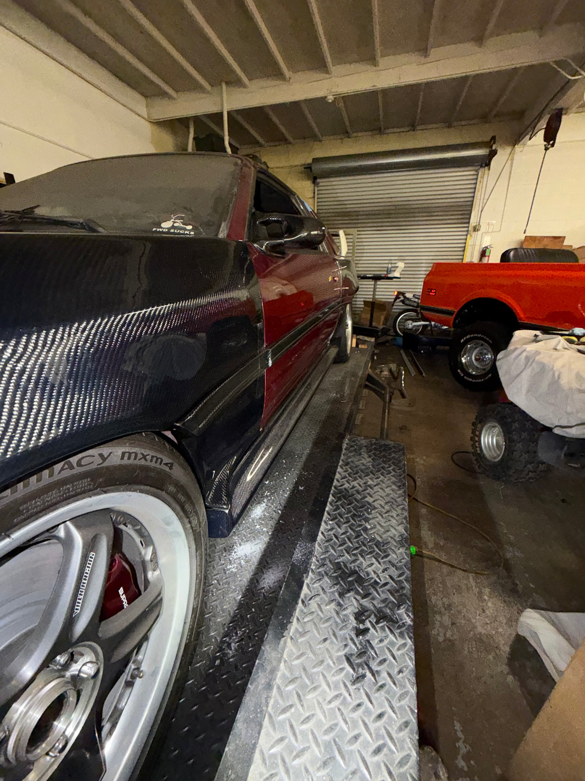 DPG carbon fiber Vented style WIDE BODY kit (FRONT FENDERS/REAR OVER FENDERS) 1986.5-1992 - MK3 Toyota Supra (A70)