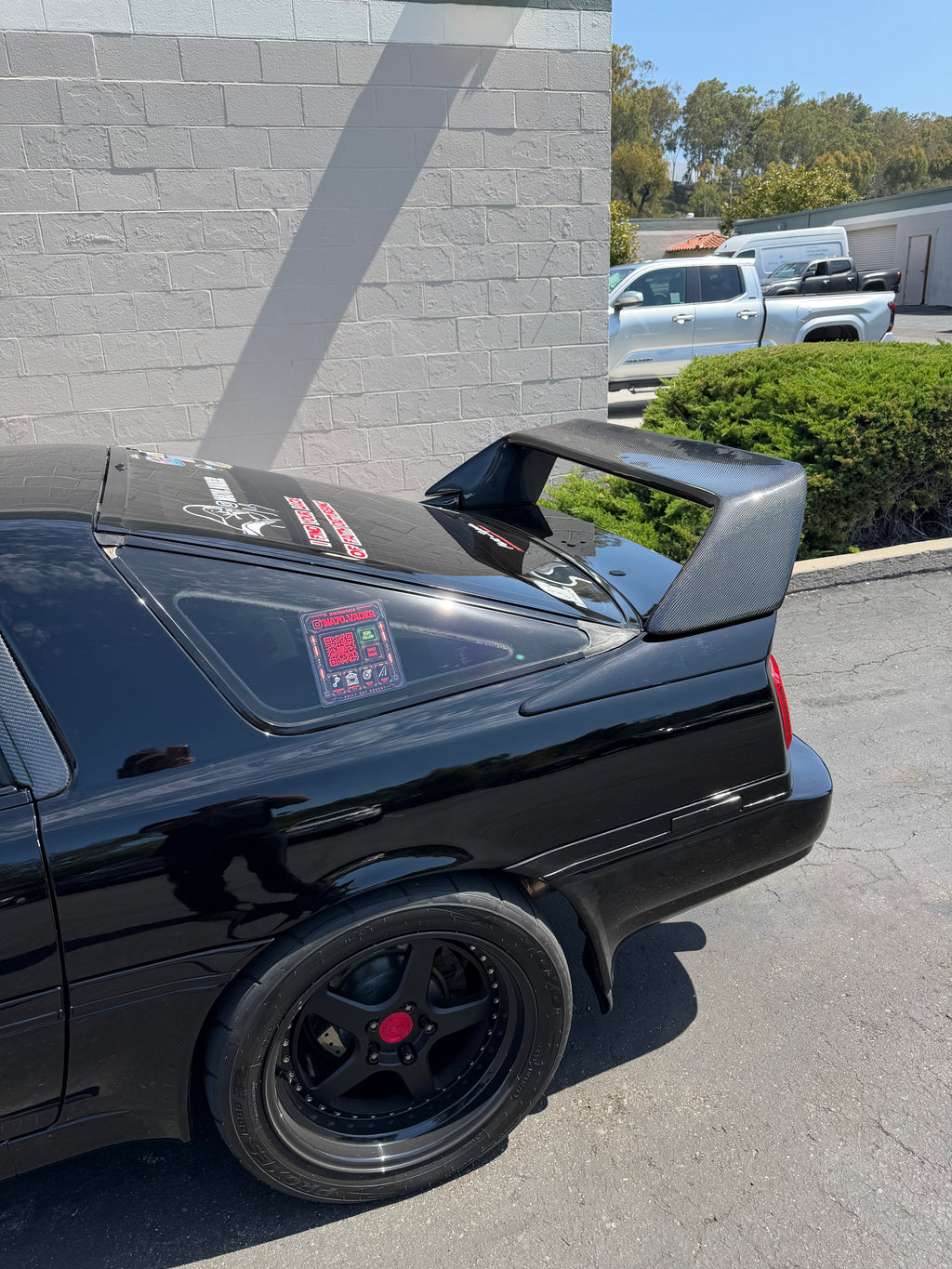 DPG F40 Style Three Piece Wing 1986.5-1992 - MK3 Toyota Supra (A70)
