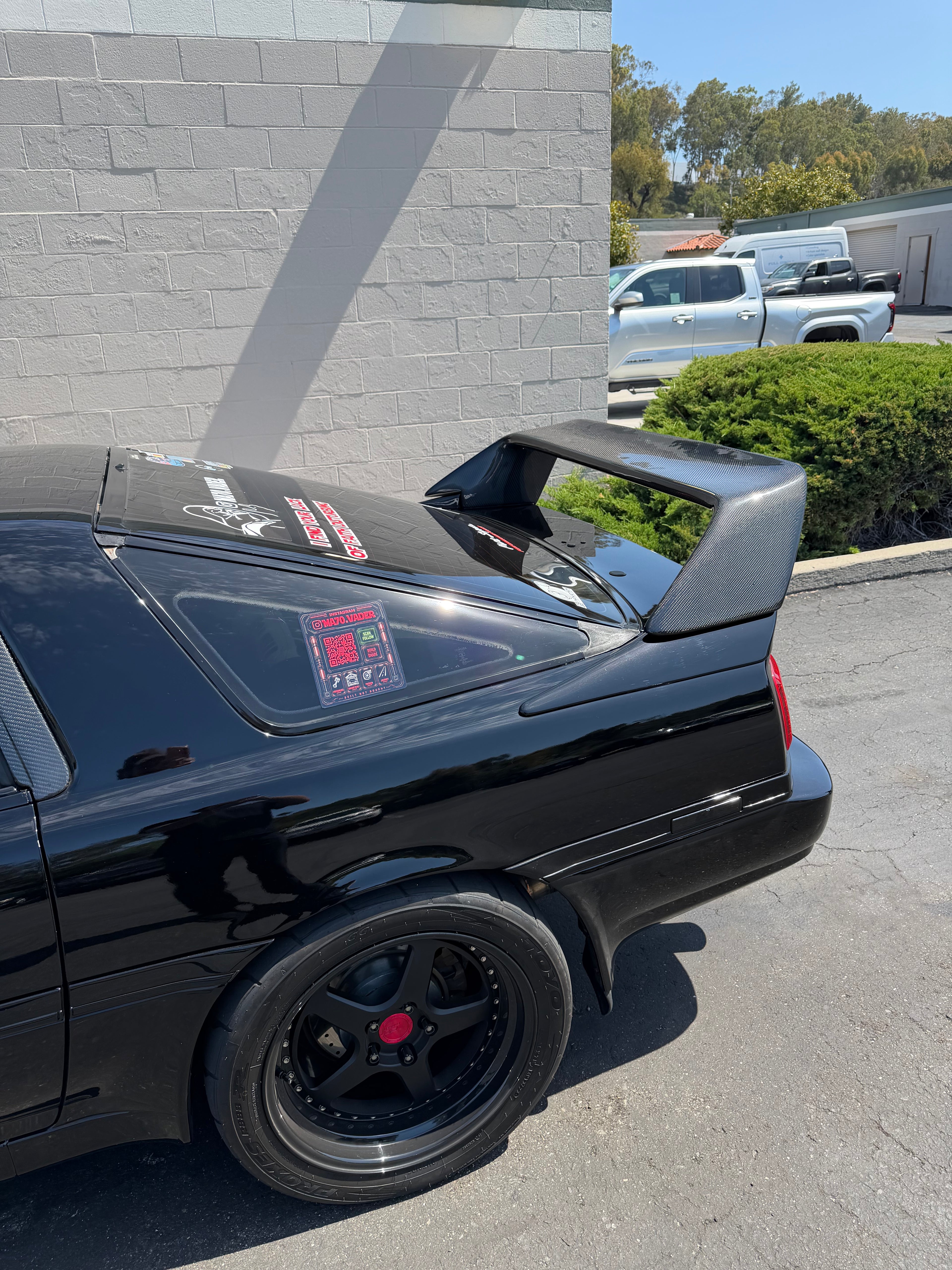 DPG F40 Style Three Piece Wing 1986.5-1992 - MK3 Toyota Supra (A70)