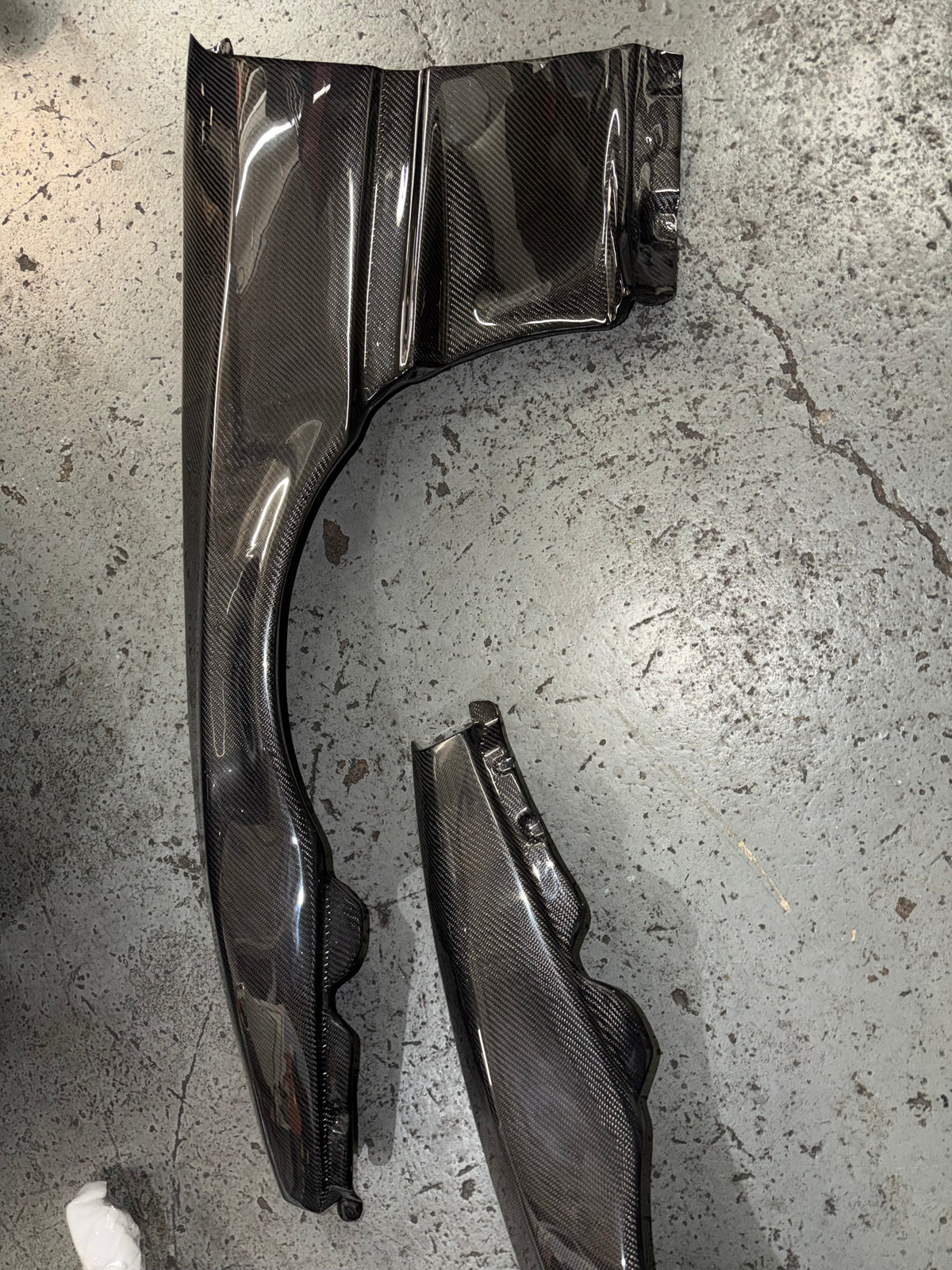 DPG carbon fiber Vented style WIDE BODY FRONT FENDERS 1986.5-1992 - MK3 Toyota Supra (A70)