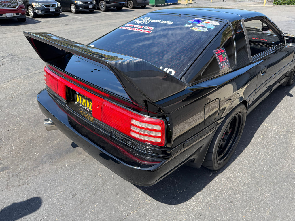 DPG F40 Style Three Piece Wing 1986.5-1992 - MK3 Toyota Supra (A70)