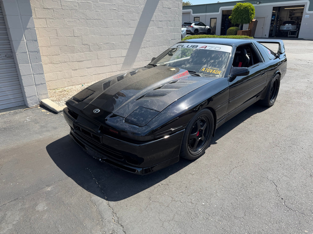 VIS RACING HOOD VIS Racing Carbon Fiber Hood AMS Style for Toyota Supra 1986-1992