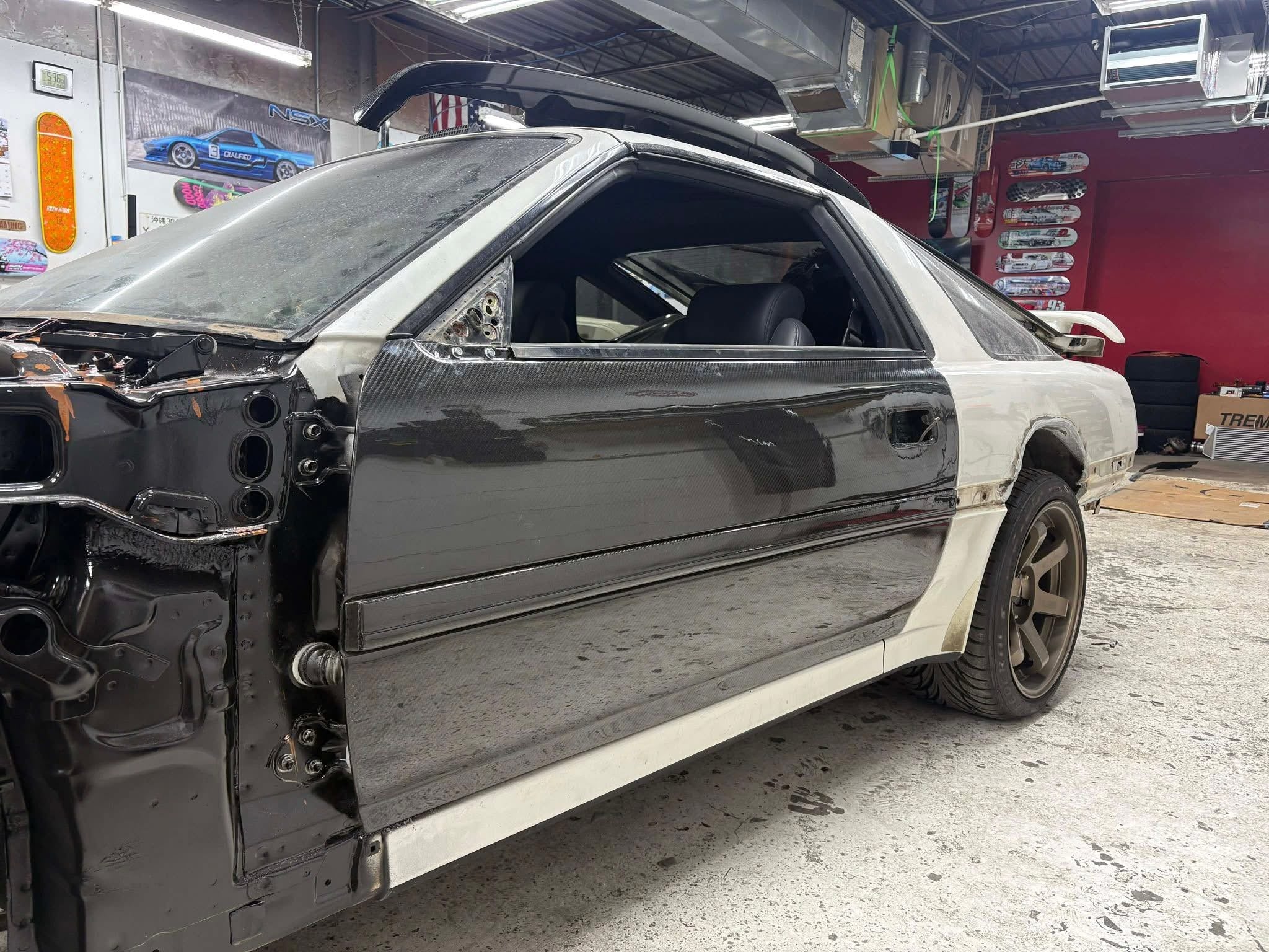DPG Full Carbon Fiber Door Shells (Pair) - MK3 Toyota Supra (A70)