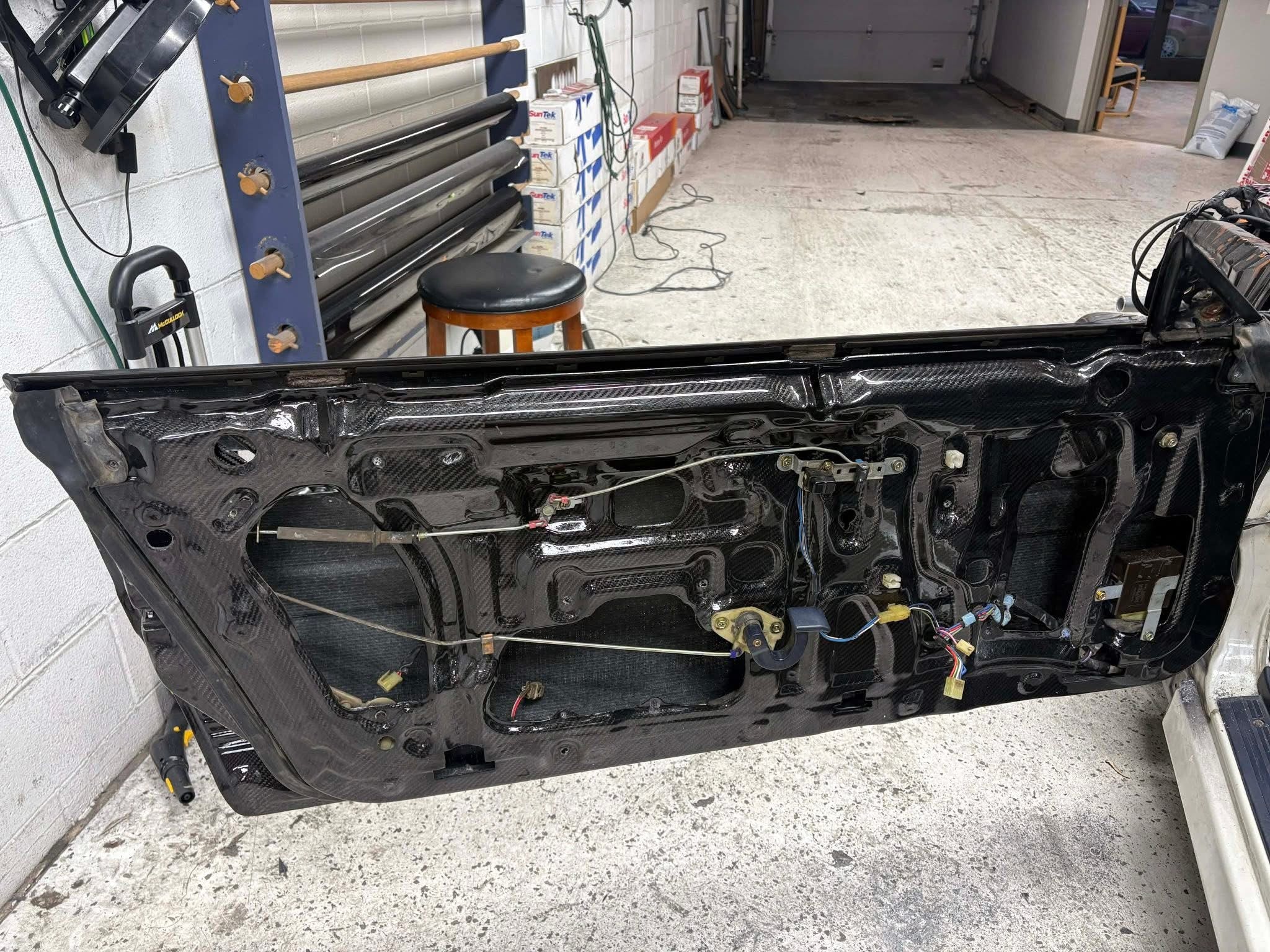 DPG Full Carbon Fiber Door Shells (Pair) - MK3 Toyota Supra (A70)