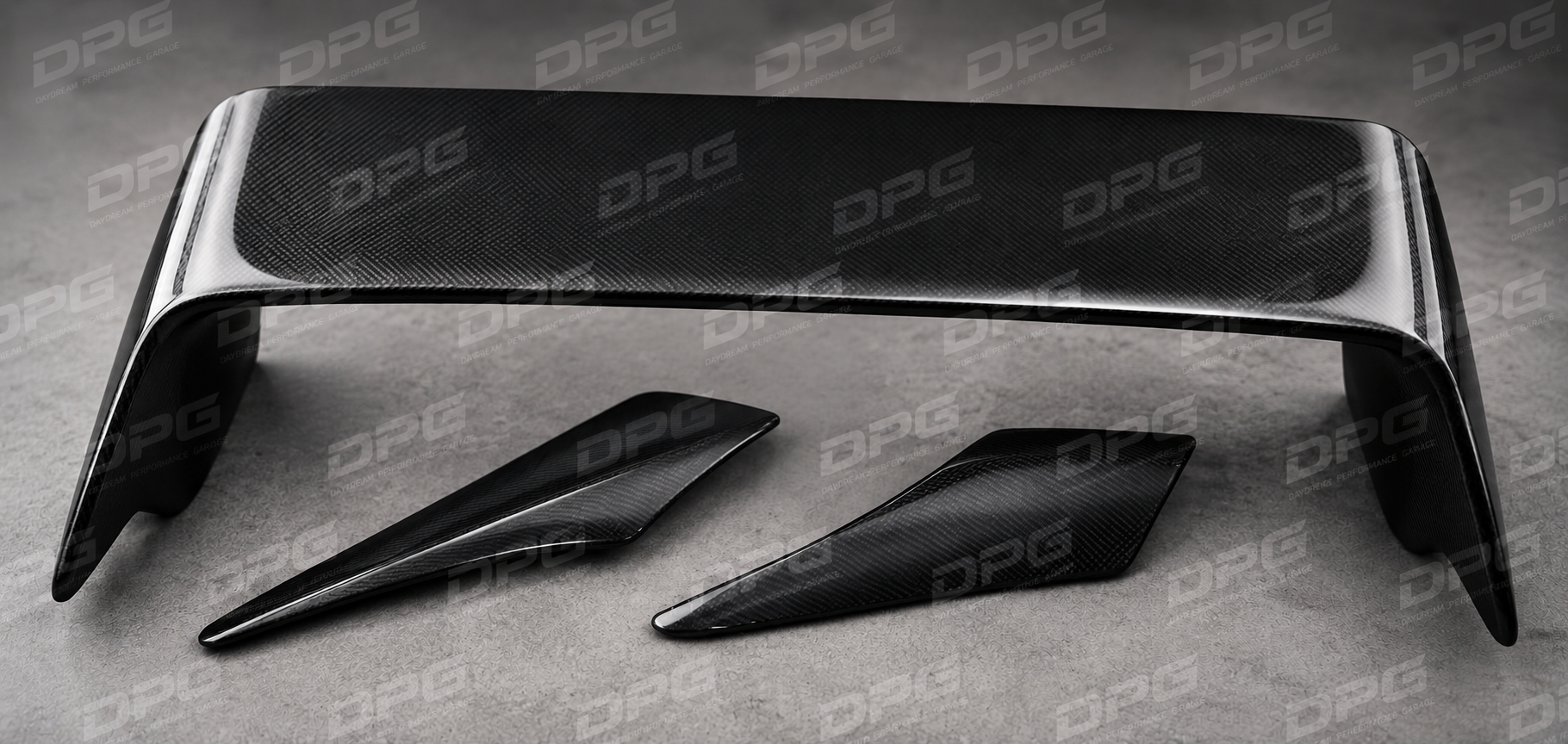 DPG F40 Style Three Piece Wing - MK3 Toyota Supra (A70)