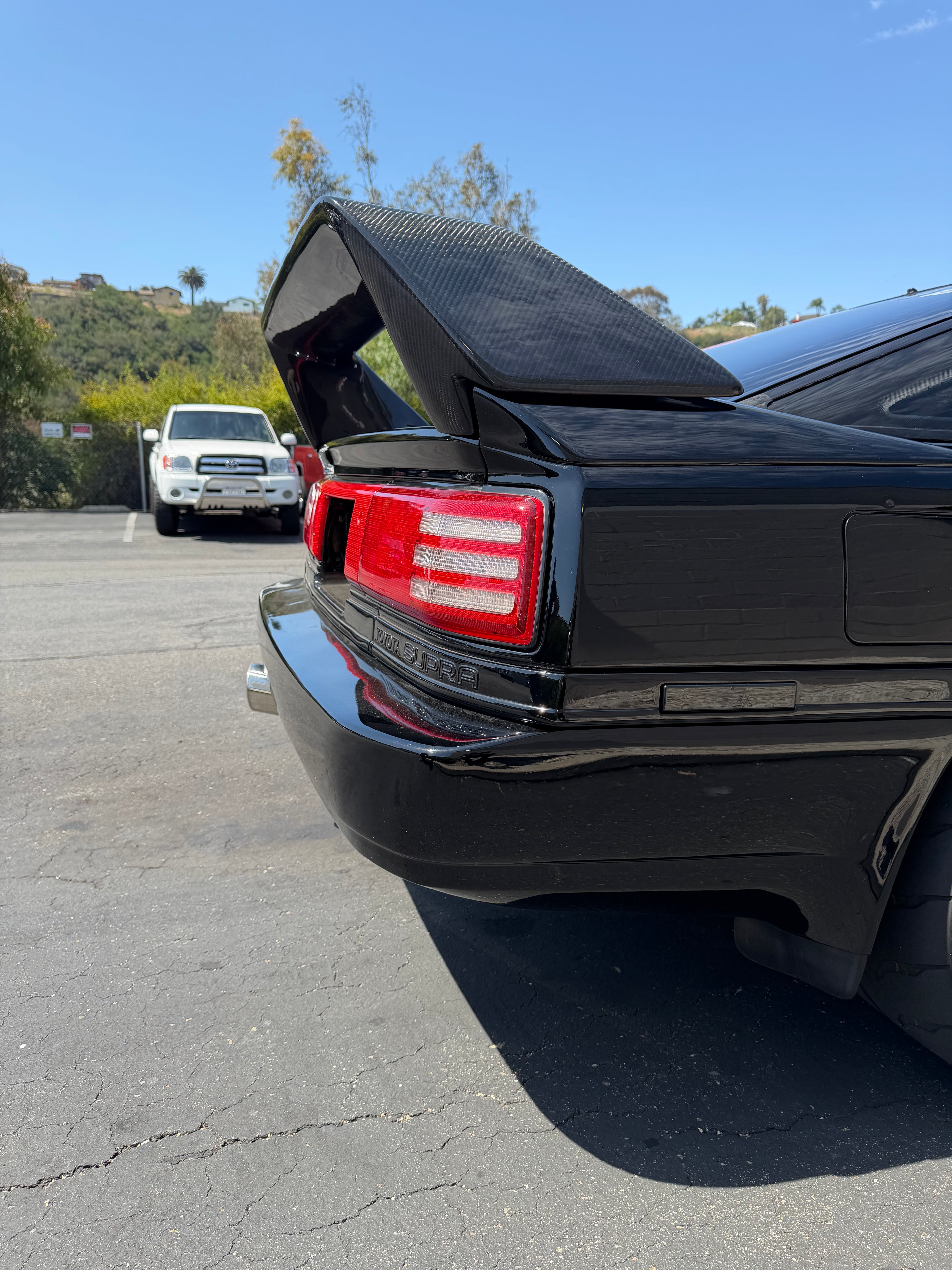 DPG F40 Style Three Piece Wing 1986.5-1992 - MK3 Toyota Supra (A70)