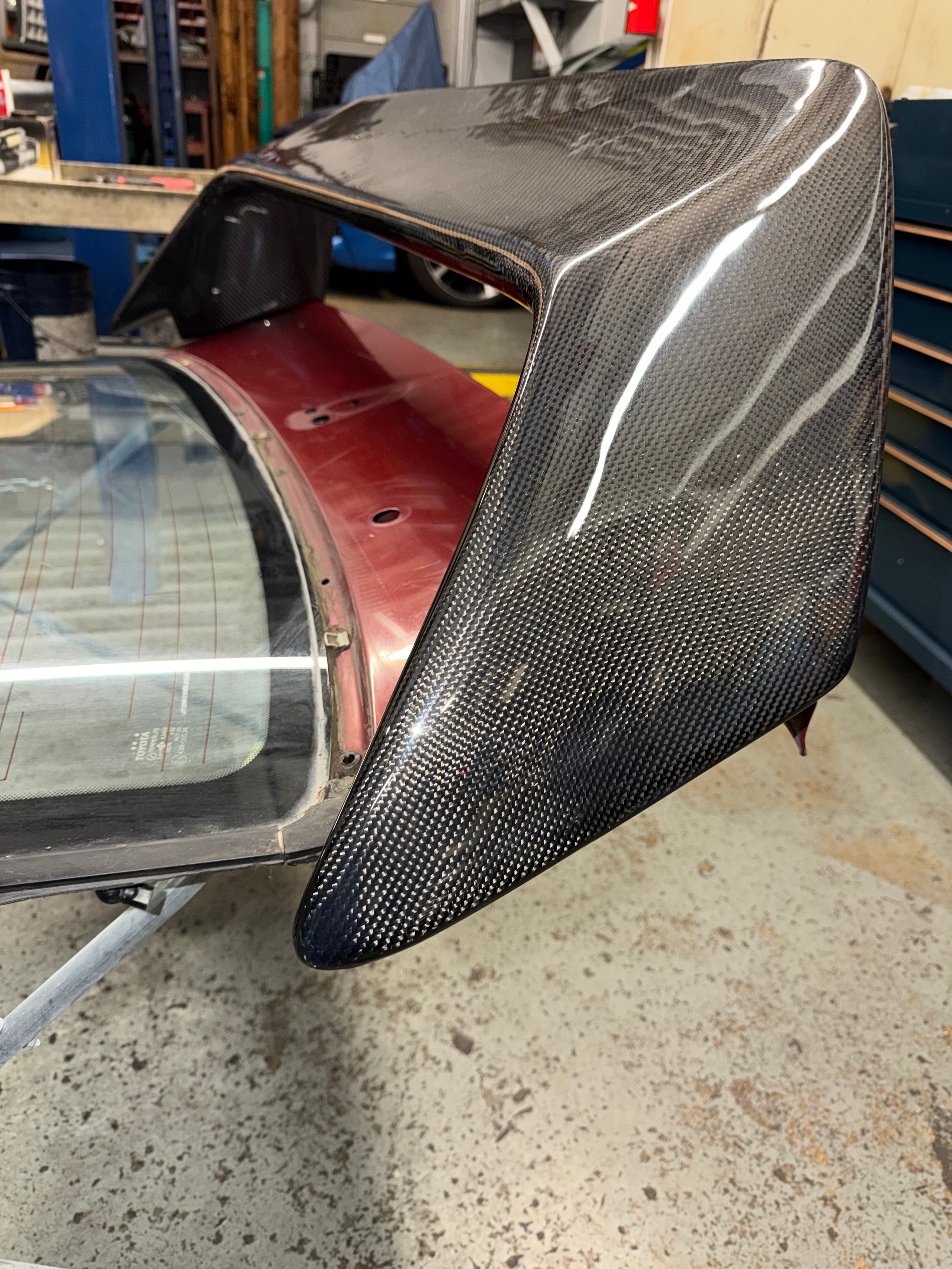DPG F40 Style Three Piece Wing - MK3 Toyota Supra (A70)