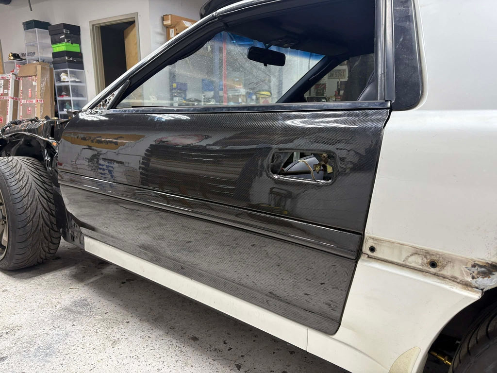 DPG Full Carbon Fiber Door Shells (Pair) - MK3 Toyota Supra (A70)