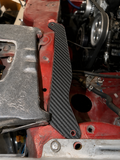DPG Carbon Fiber Hood Seal & Battery Cover Trim (Pair) 1986.5-1992 Mk3 Toyota Supra (A70)