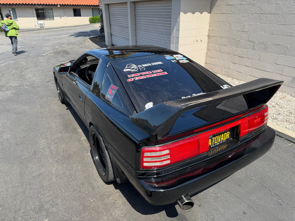 DPG F40 Style Three Piece Wing 1986.5-1992 - MK3 Toyota Supra (A70)