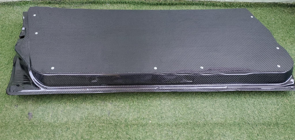DPG Full Carbon Fiber Door Shells (Pair) - MK3 Toyota Supra (A70)