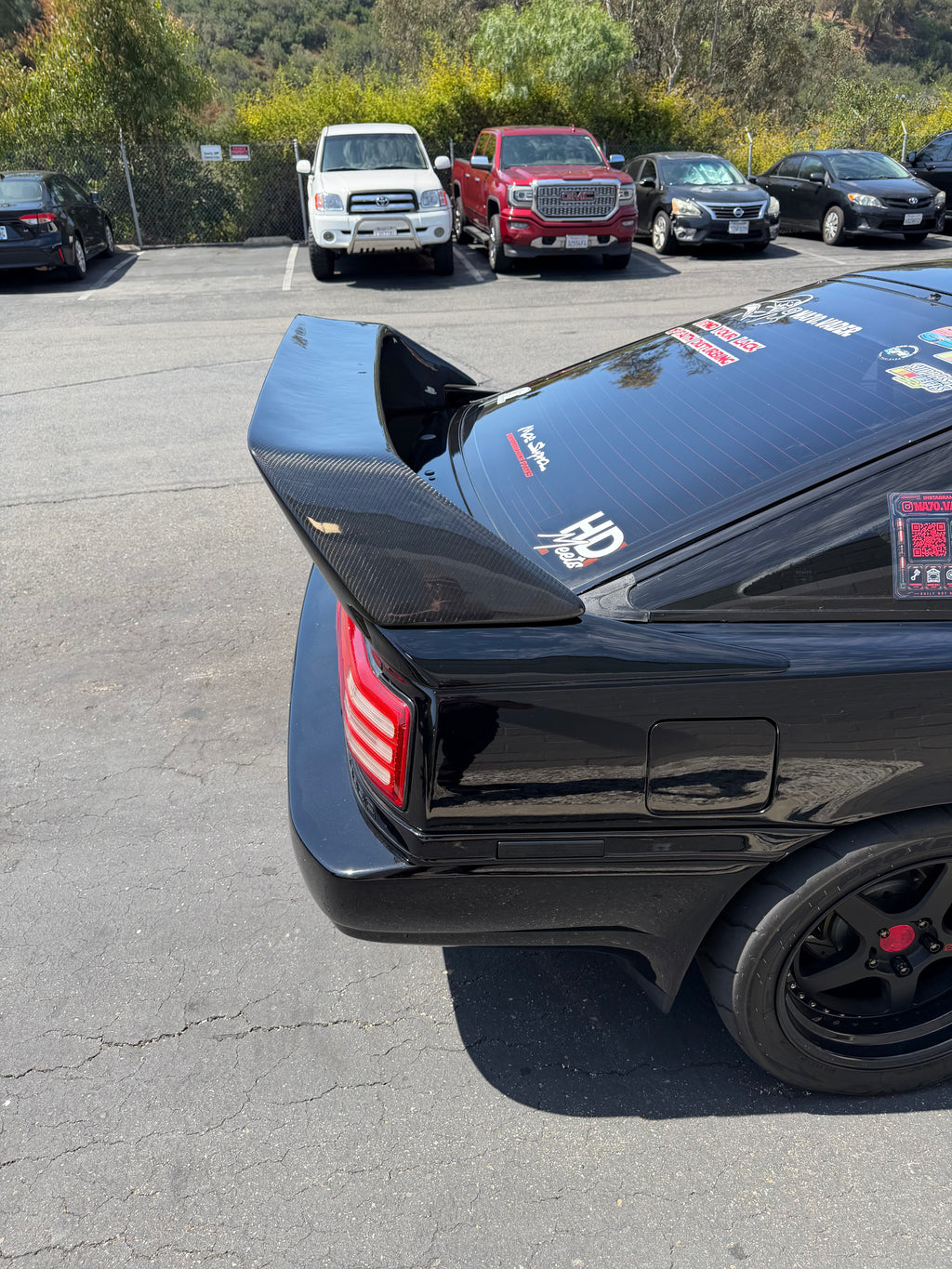 DPG F40 Style Three Piece Wing 1986.5-1992 - MK3 Toyota Supra (A70)
