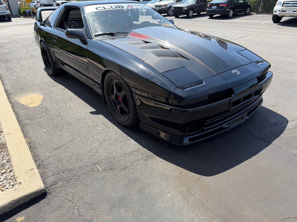VIS RACING HOOD VIS Racing Carbon Fiber Hood AMS Style for Toyota Supra 1986-1992