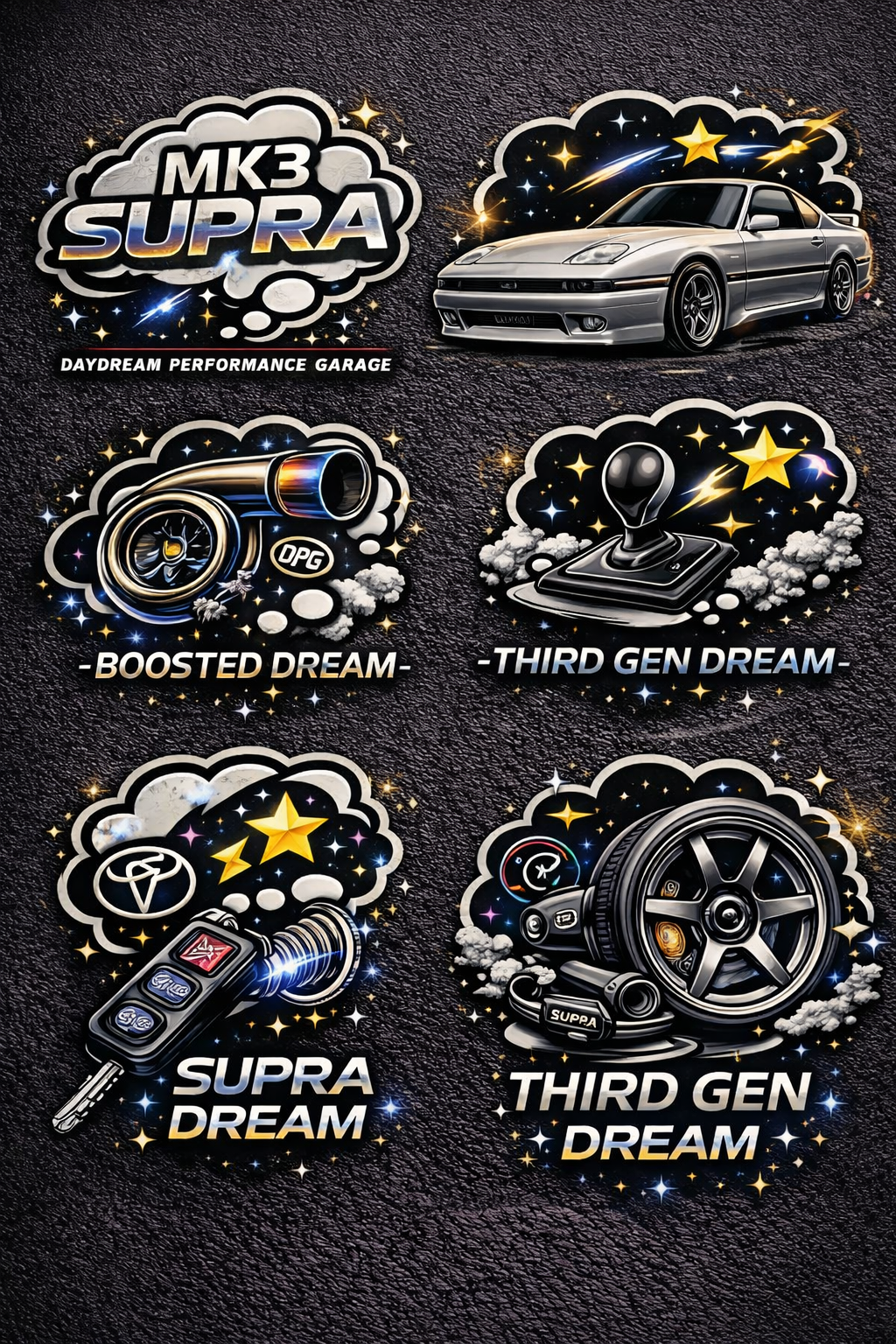 DPG Sticker Sheet (4” x 6”) – Premium Vinyl Decals