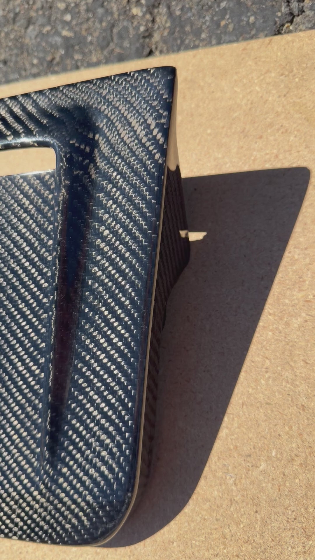 Mk3 Toyota Supra carbon fiber headlight covers vented